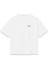 Box fit T-shirt Logo - White