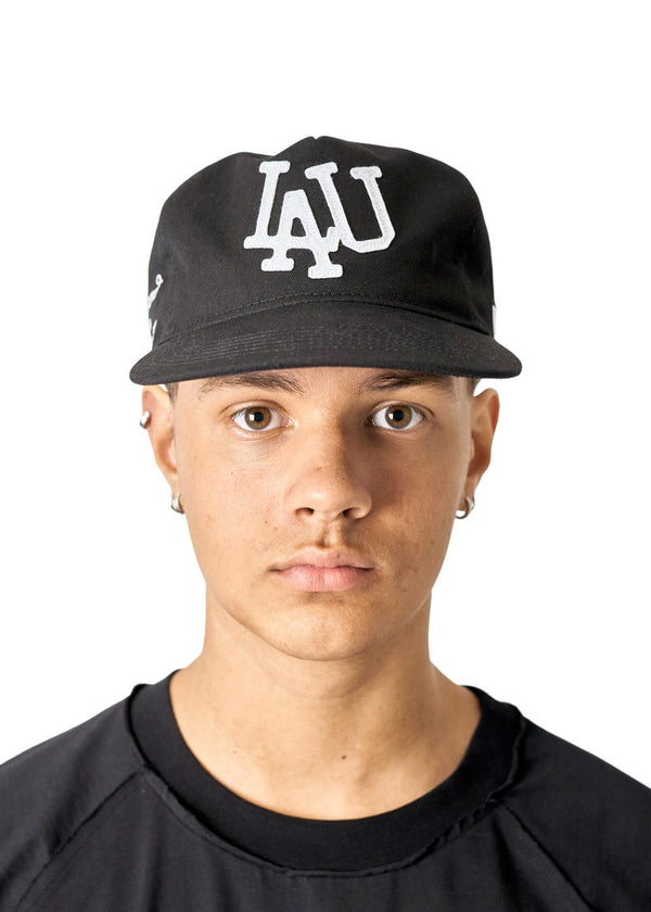 BASEBALL CAP - Black-Headwear-Lau Lau-Butler Loftet