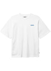 Beam Ming Tee - White-T-shirts-Woodbird-Butler Loftet