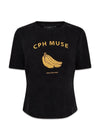 CMMUSE-TEE - Black-T-shirts-Copenhagen Muse-Butler Loftet