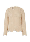 CaryMD o-neck - Summer Sand-Knitwear-Modström-Butler Loftet