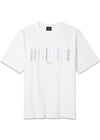 Casual Fit T-Shirt Stripe - White-T-shirts-Paul Smith - PS-Butler Loftet