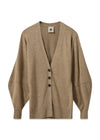 Como Sleeve Cardigan - Camel-Knitwear-The Garment-Butler Loftet