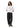 Elasticated Curve Pants - Black-Pants-Ganni-Butler Loftet