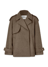 EsmundMD jacket - Espresso Melange-Outerwear-Modström-Butler Loftet