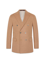 Oscar Jacobsons Farris Blazer - Camel. Køb blazers her.