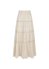 Felicia S Voile Skirt - Ivory
