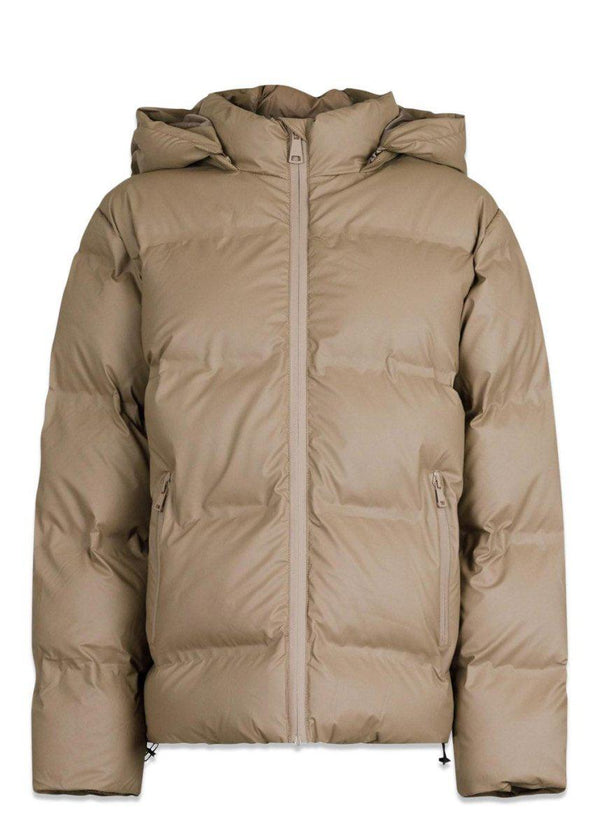 Neo Noirs Fox C Puffer Jacket - Taupe. Køb dunjakker||vinterjakker her.