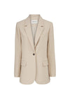 Gale blazer - Powder Sand-Blazers-Modström-Butler Loftet