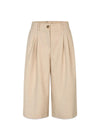 GaleMD 2 long shorts - Beige Melange-Shorts-Modström-Butler Loftet