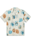 HUSH SS SHIRT - Cloud Printed-Shirts-Forét-Butler Loftet