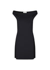 HimaMD off-shoulder dress - Black