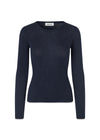 HirokiMD o-neck - Navy Sky-Knitwear-Modström-Butler Loftet