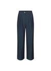 IsabelMD pants - Navy Sky Pinstripe