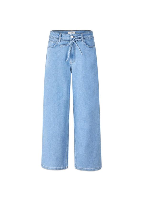 IsoldeMD solid pants - Light Blue Wash