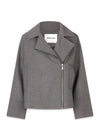 JannaMD jacket - Dark Grey Melange-Outerwear-Modström-Butler Loftet