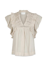 Jayla S Voile Top - Ivory-Top-Neo Noir-Butler Loftet