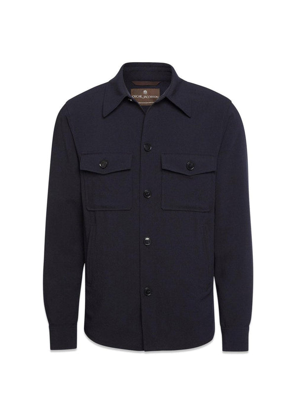 Maverick Jacket - Night Blue-Outerwear-Oscar Jacobson-Butler Loftet