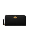 Mulberry Plaque 8 CC Zip Purse - Black-Wallet/Purse-Mulberry-Butler Loftet