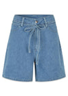 Naomamd solid shorts - Vintage Blue-Shorts-Modström-Butler Loftet