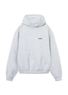 Oversized Hoodie Logo - Cloudy Grey-Hoodies-Bareen-Butler Loftet