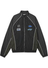 Oversized Track Jacket - Two-Tone - Meteorite-Outerwear-Bareen-Butler Loftet