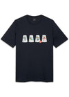Reg Fit T-Shirt Cup - Very Dark Navy-T-shirts-Paul Smith - PS-Butler Loftet