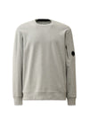 SWEATSHIRTS - CREW NECK - Grey Melang-Sweatshirts-C.P. Company-Butler Loftet