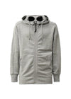 SWEATSHIRTS HOODED OPEN DIAGONAL - Greystone-Hoodies-C.P. Company-Butler Loftet