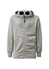 SWEATSHIRTS HOODED OPEN DIAGONAL - Greystone-Hoodies-C.P. Company-Butler Loftet