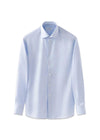 Slim Fit Signature Twill Pointed - Light Blue-Shirts-Eton-Butler Loftet