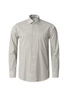 Slim - Geometric Signature Twill - Green Print-Shirts-Eton-Butler Loftet