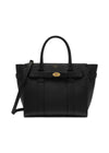 Small Zipped Bayswater Classic - Black-Bags-Mulberry-Butler Loftet
