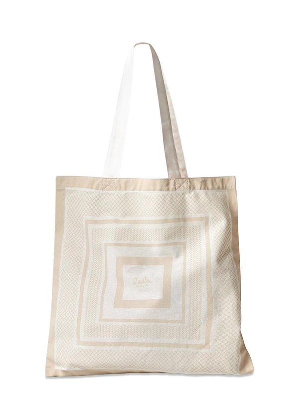 Tote Maja - Heritage Stripe Cream-Bags-LALA BERLIN-Butler Loftet