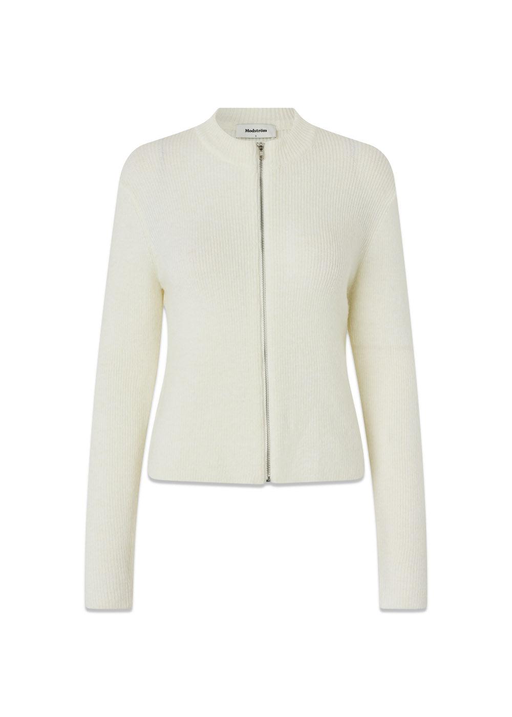 TreeMD cardigan - Off White-Knitwear-Modström-Butler Loftet