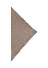 Triangle Solid Logo M - Stradivari Dark Brown Melange-Scarf-LALA BERLIN-Butler Loftet