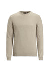 Valter Roundneck - Brick Beige-Knitwear-Oscar Jacobson-Butler Loftet