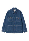 W OG Michigan Coat - Blue Stone Washed-Outerwear-Carhartt WIP-Butler Loftet