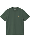 W S/S Chase T-Shirt - Sycamore Tree / Gold