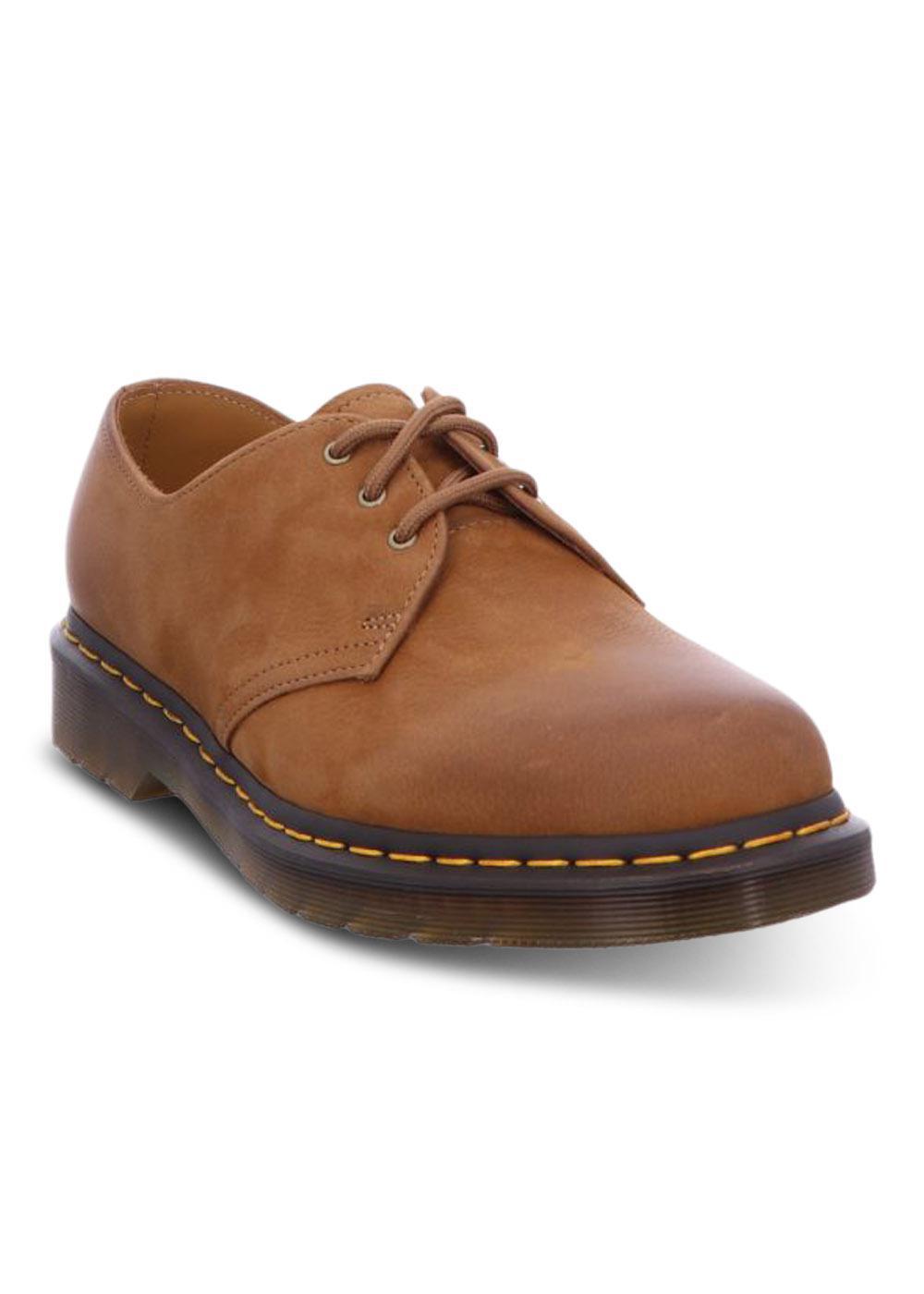 1461 Tumbled Nubuck - Desert Brown-Shoes-Dr. Martens-Butler Loftet