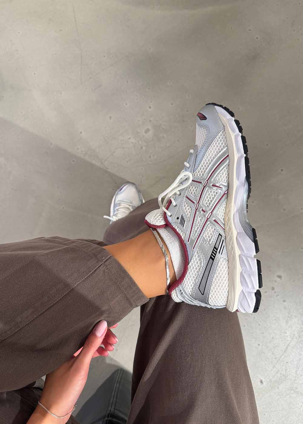 GEL-KAYANO 12.1 - Cream/Pure Silver