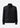 Extrafine Merino Wool Mixed Lens Zip Sweater - Black