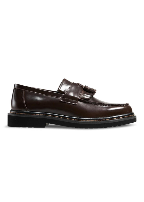 2640 - Dk Brown-Shoes-Ahler Shoes-Butler Loftet