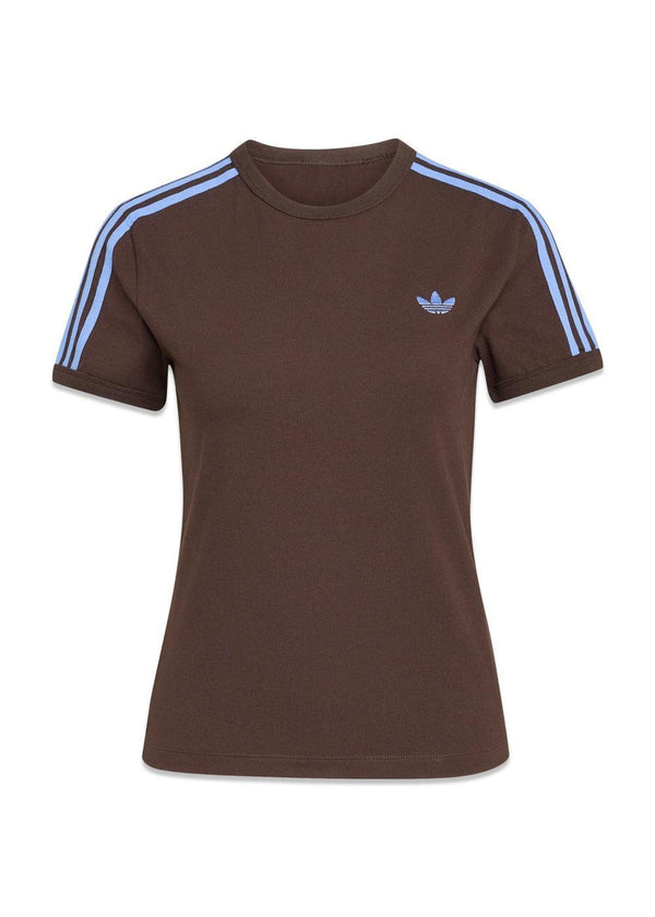 3S TEE SLIM - Aurora Coffee-T-shirts-Adidas Originals-Butler Loftet
