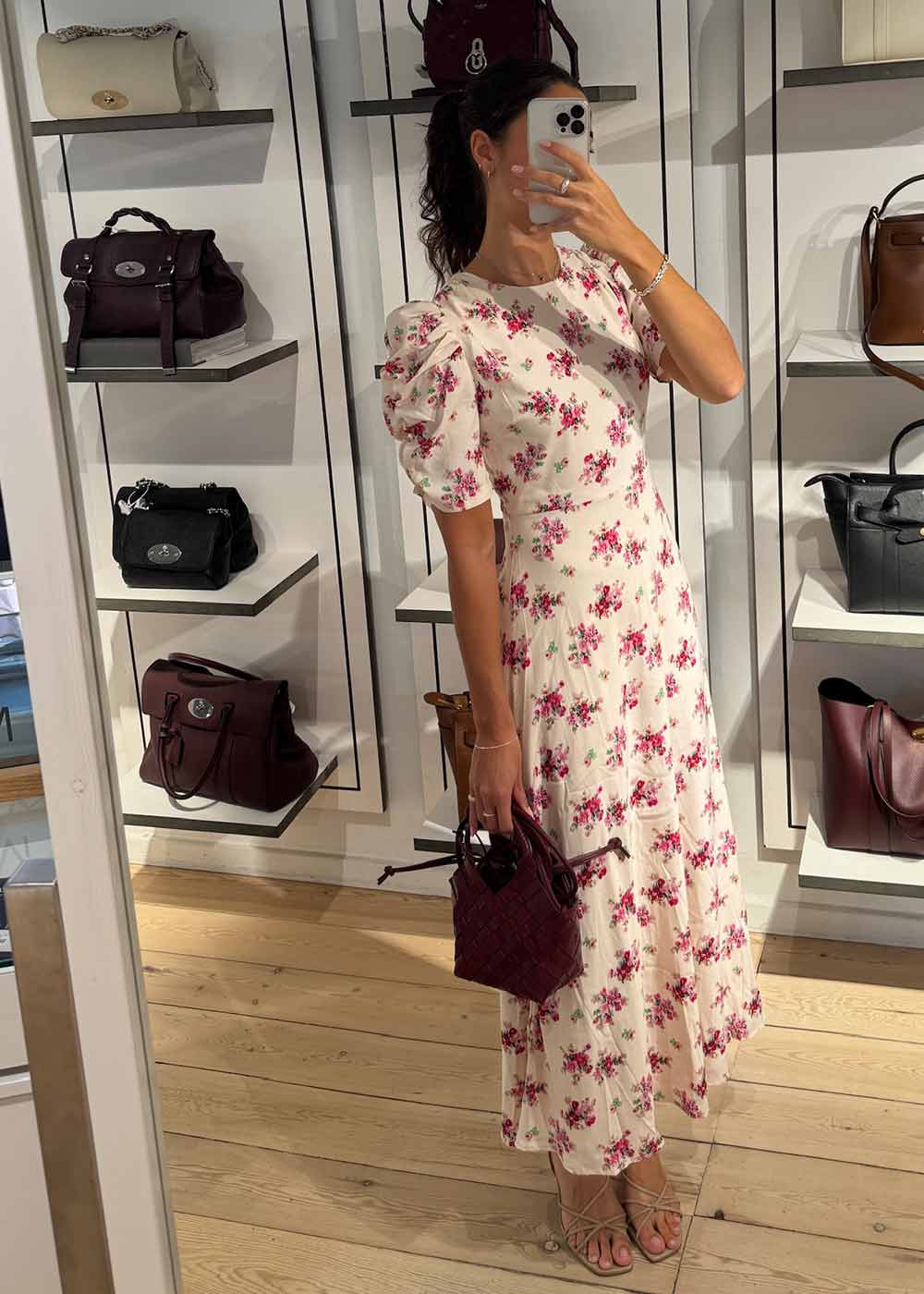 Kikka Wild Rose Dress - Dusty Rose