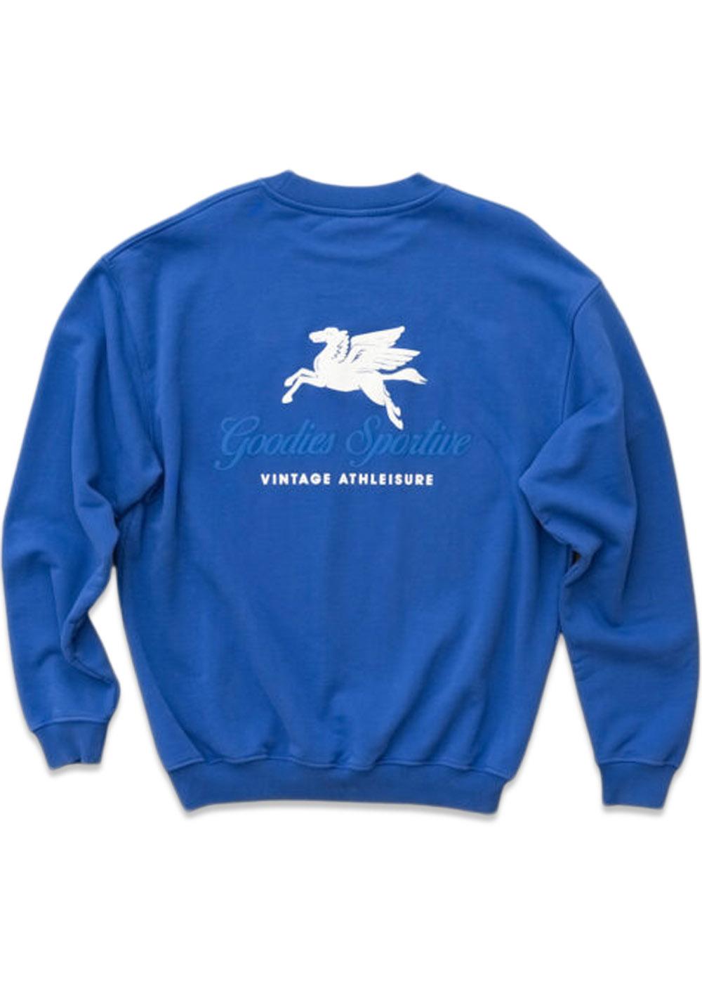 ﻿550G PREMIUM BLUE CREWNECK - Blue-T-shirts-Goodies Sportive-Butler Loftet