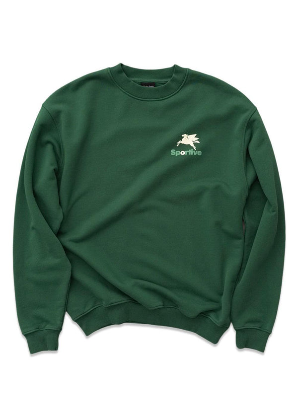 ﻿550G PREMIUM CREWNECK - Green-T-shirts-Goodies Sportive-Butler Loftet