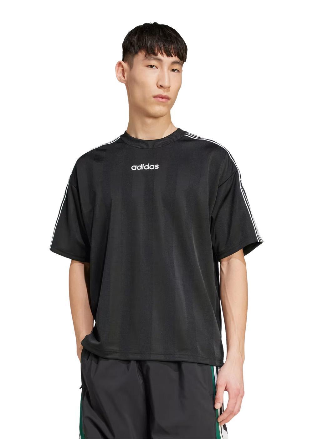 90s Jersey - Black-T-shirts-Adidas Originals-Butler Loftet