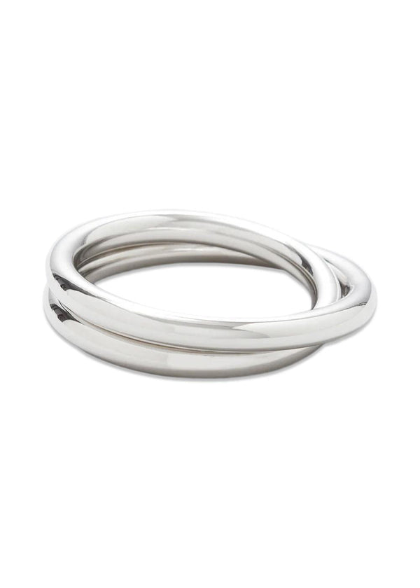 ALIGNED BANGLE - Silver-Jewellery-TRINE TUXEN-Butler Loftet