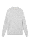 ALPINE KNIT - Light Grey Melange